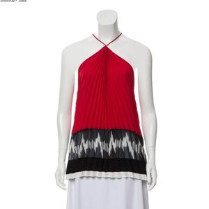 ALTUZARRA Pleated Printed